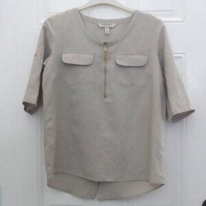 Ellen Tracy- Linen blouse size M